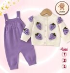 Kids Winter Wool & Cardigan Set